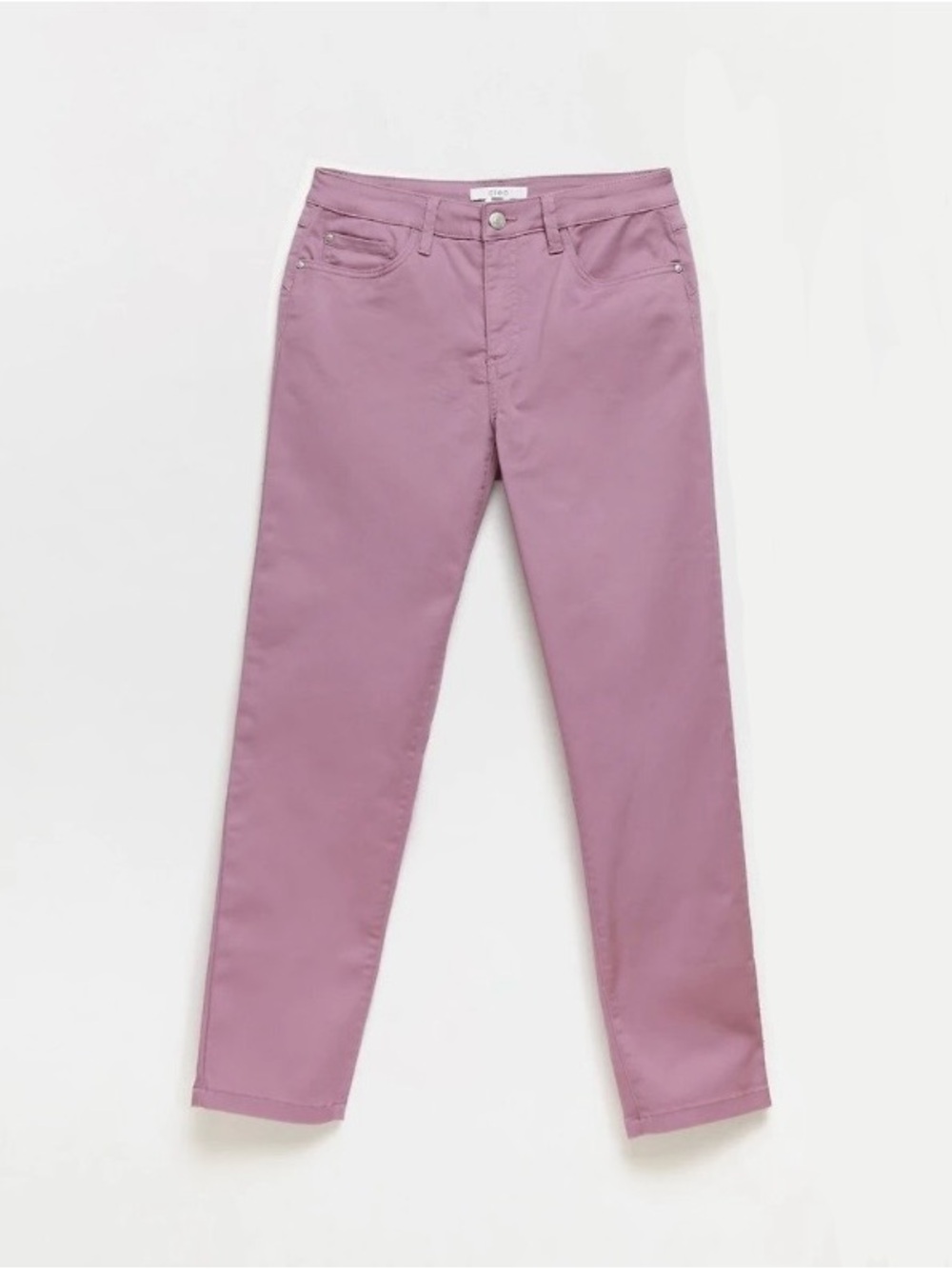 Cleo Lilly Slim Ankle Jeans - Size 16 - Dusty Purple - Discontinued Colour